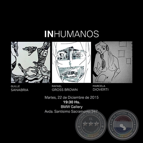 INHUMANOS - Muestra Colectiva - Martes 22 de diciembre de 2015
